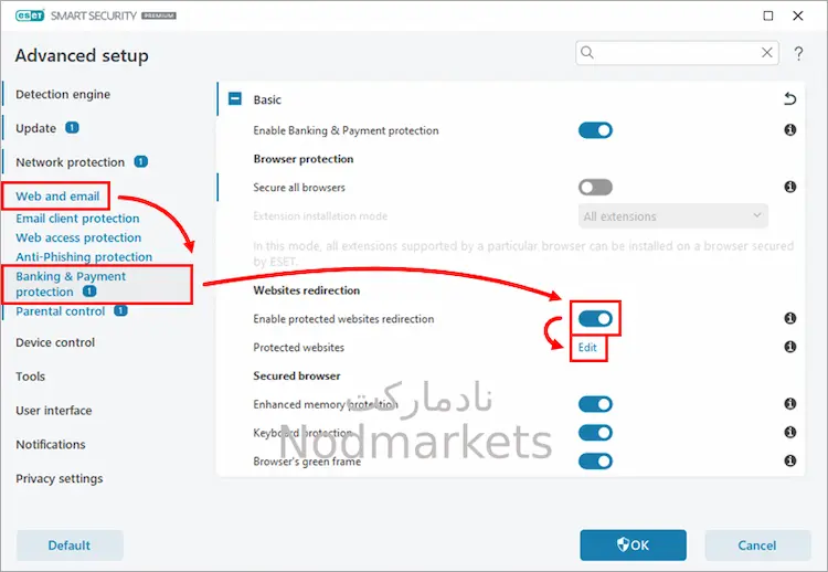 برنامه eset banking &amp; payment protection چیست